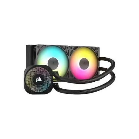 vodeno hlađenje corsair nautilus 240 argb240mm radiator, liquid cpu cooler - slika 1