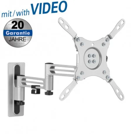 Transmedia TV wall mount for motorhomes caravans, 13"-43", 386mm - Umag