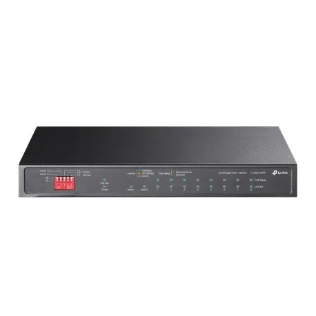 TP-Link 10-port Gigabit PoE preklopnik (Switch), 9×10/100/1000Mbps RJ45 Ports (6x PoE+, 2x PoE++, 2x Gigabit Non-PoE), 1×1000 - Umag