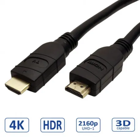 Roline VALUE UltraHD HDMI aktivni kabel M/M, 25m - Umag