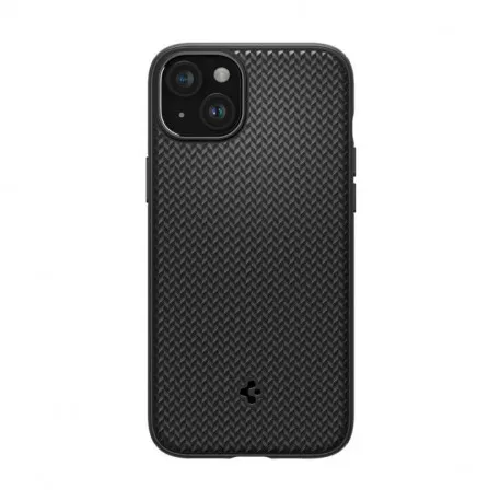 spigen mag armor magsafe, zaštitna maska za telefon, mat crna - iphone 15 plus (acs06671) - slika 1