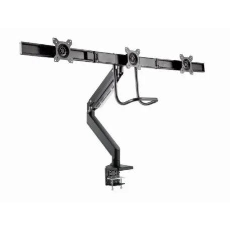 Gembird Desk mounted adjustable monitor arm for 3 monitors - Umag