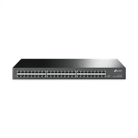 TP-Link 48-port Gigabit preklopnik (Switch), 48×10/100/1000M RJ45 ports, 1U 19" rack-mount, metalno kućište - Umag