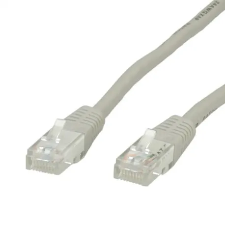 standard utp mrežni kabel cat.6, 0.5m, bež - slika 1