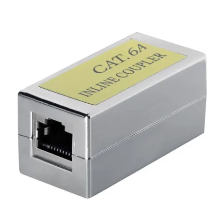 Transmedia Inline coupler, CAT 6A, metal casing - Umag