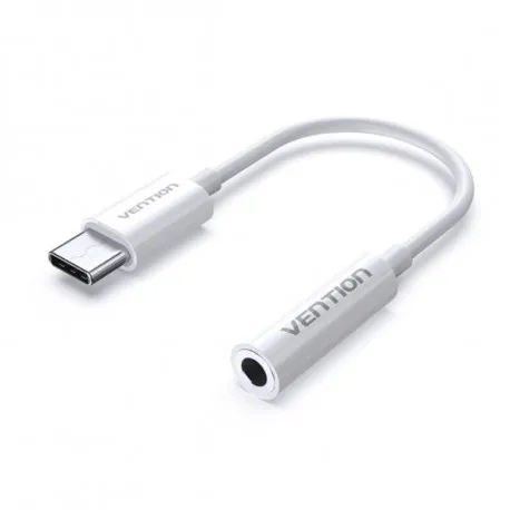 Vention USB-C Male to 3.5MM Earphone Jack Adapter 0.1M White - Umag