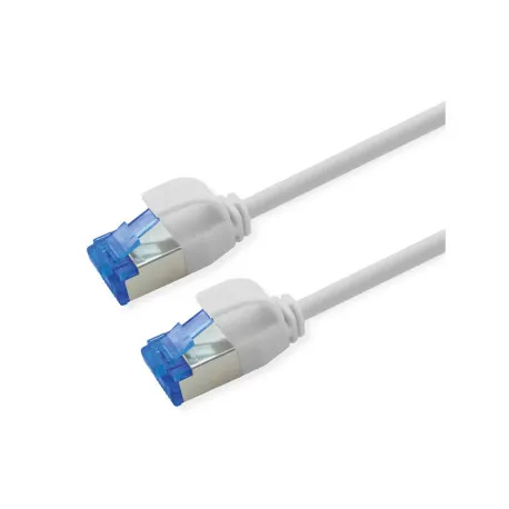 roline s/ftp (pimf) cat.6a data center mrežni kabel (class ea), slim, lsoh, tangle free, sivi, 0.5m - slika 1