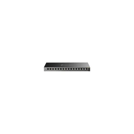 TP-Link 16-Port Gigabit Easy Smart Switch, 16-Port Gigabit Easy Smart Switch, AUTO Negot./AUTO MDI/M - Umag