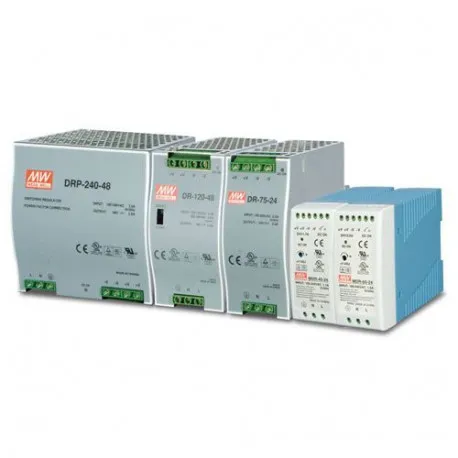 Planet Industrial Din Rail Power 24V, 75W - Umag