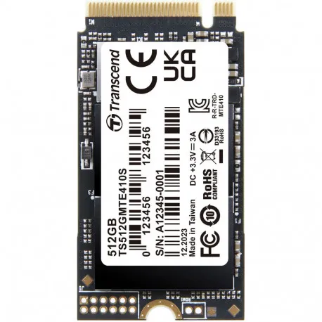 Transcend 512GB, M.2 2242,PCIe Gen4x4, NVMe, 3D TLC, EAN: 760557865315 - Umag