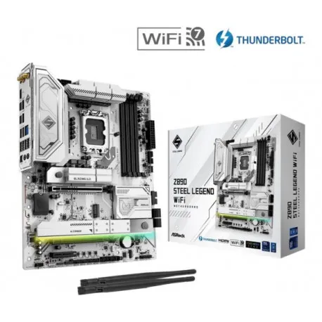 Asrock Intel LGA1851 Z890 STEEL LEGEND WIFI - Umag
