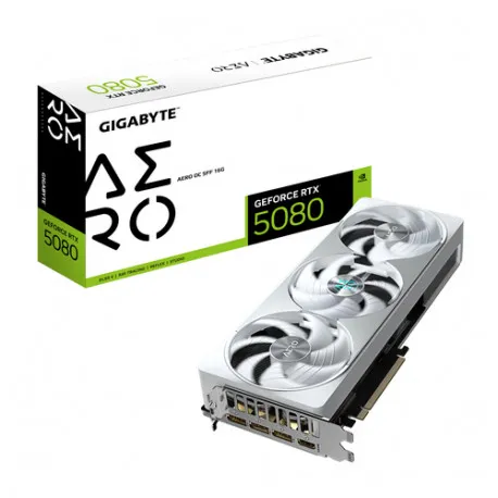 gigabyte geforce rtx 5080 aero oc sff 16g nvidia 16 gb gddr7 - slika 1