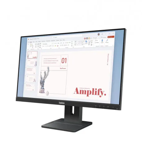 lenovo e24-40 23.8''fhd ips, vga, hdmi, dp, pivot - slika 1