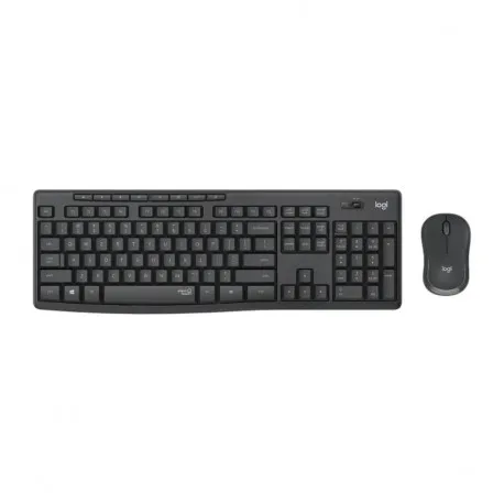 Logitech MK295 Silent bežična tipkovnica+miš, USB, tamnosiva (920-009809) - Umag