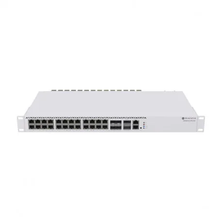 Mikrotik Cloud Router Switch CRS326-4C+20G+2Q+RM, 20x 2.5 GIGABIT Ethernet, 4x Combo ports ethernet 2.5G/10G SFP+, 2x 40G QSF - Umag
