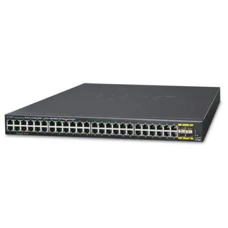 Planet 48-Port Managed Gigabit Switch 4 SFP Interfaces - Umag