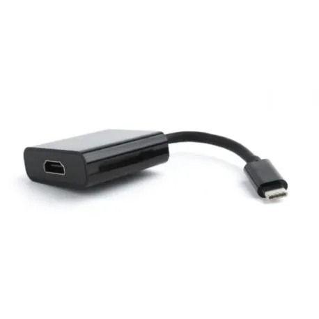 gembird usb-c to hdmi adapter, black - slika 1