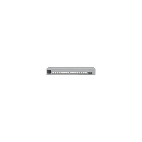 Ubiquiti 16-port, Layer 3 Etherlighting switch 2.5 GbE and versatile mounting options, 4x 2.5 GbE RJ - Umag