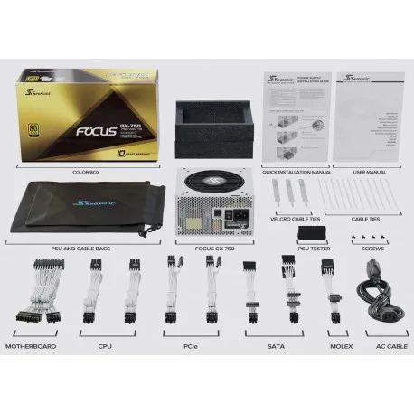 Seasonic FOCUS GX-750 ATX3.0 - Umag