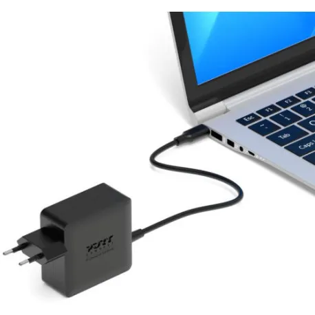 port punjač 65w typec gan2,fiksni usb-c kabel 1.5m - slika 1