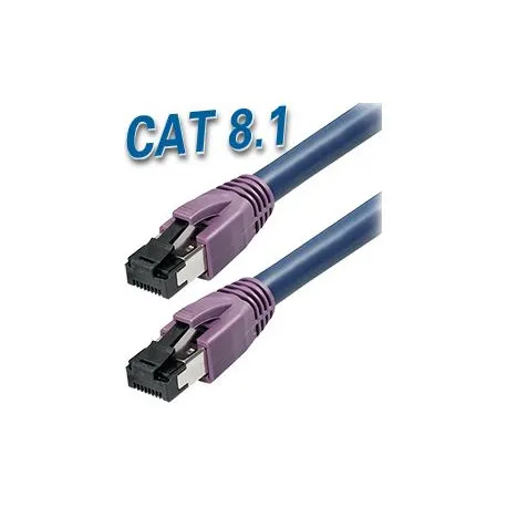 Transmedia Cat8.1 SFTP Kabel 10,0M, dark blue - Umag
