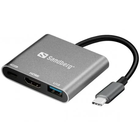 Sandberg USB-C Mini Dock HDMI USB - Umag