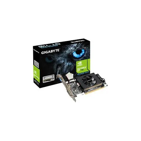 gigabyte video card nvidia geforce gt 710 2gl (2gb ddr3/64bit, pci-e 2.0, recommended psu 300w, hdmi - slika 1