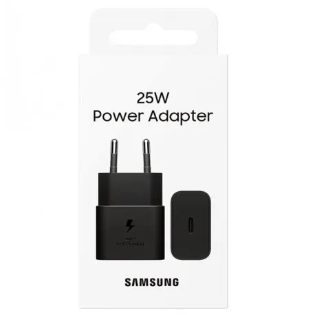 samsung brzi kućni punjač bez kabela, 25w, crni - slika 1
