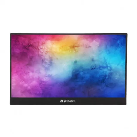 verbatim pmt-15 prijenosni zaslon 15.6" touchscreen fhd (1920×1080) ips , 16:9, hdr, freesync, low blue light, 1×hdmi/3×usb - slika 1
