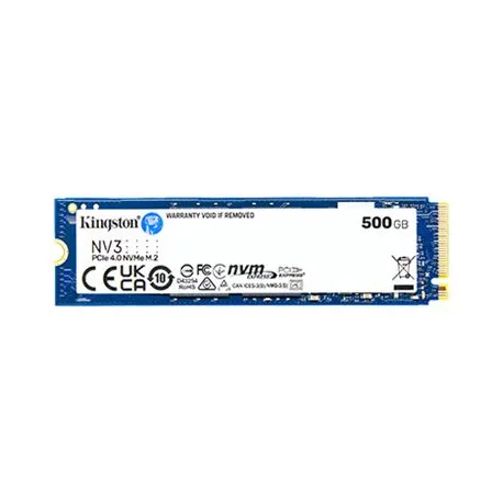 KINGSTON 500GB NV3 M.2 2280 PCIe 4.0 SSD - Umag