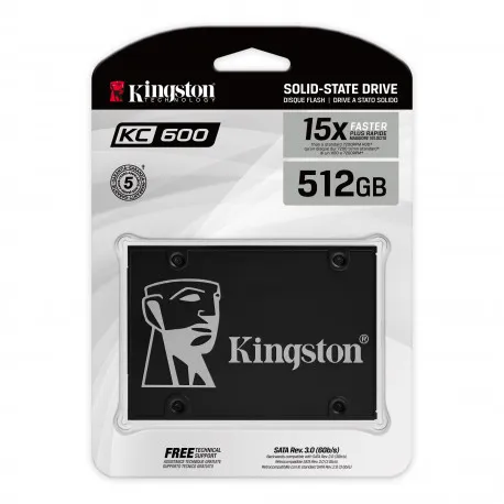 kingston ssd kc600, r550/w520,512gb, 7mm, 2.5" - slika 1