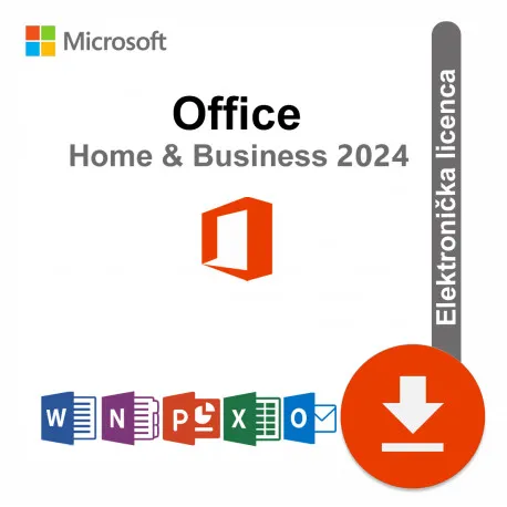 microsoft office 2024 home and business - slika 1