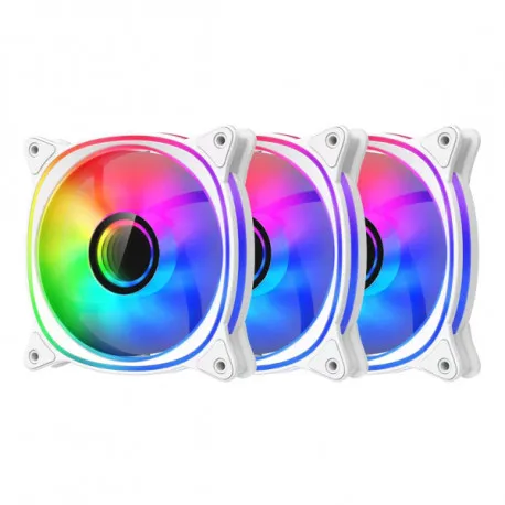 lc-power lc-cf-120-argb-kit, bijeli, 3 pack - slika 1