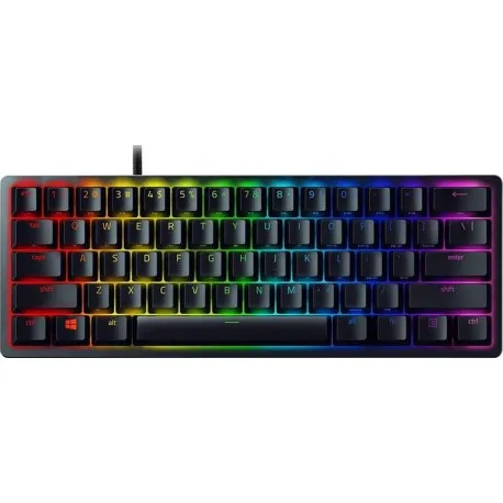 razer huntsman mini - 60% optical gaming keyboard (linear red switch) - frml pac - slika 1