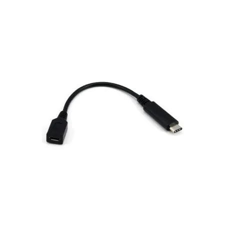 NaviaTec USB 2.0 C muški na USB 2.0 micro B ženski kabel, 2m, crni - Umag