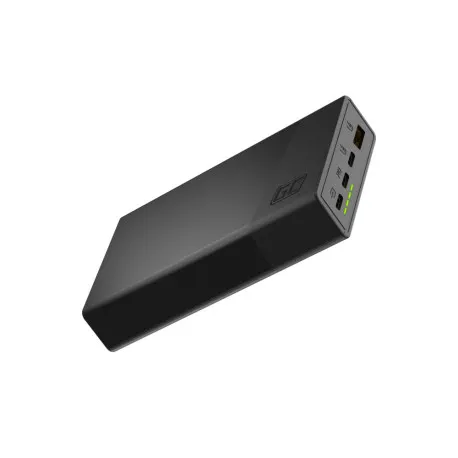 Green Cell GC PowerPlay 20S powerbank 20000mAh 22.5W PD USB-C, 3x USB-C, USB-A, Fast Charging, crni - Umag