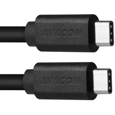Avacom kabel TPCC-P10B 2xType-C crni 100cm - Umag