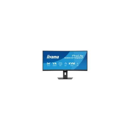 34" UW Curved VA-panel, 3440x1440-120Hz, 350cdm, 0,4ms MPRT, Speakers,USB-C Dock (LAN/KVM/95W PD),Di - Umag