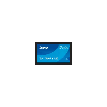 IIYAMA Touch Monitor TW1623AS-B3P 15.6" PCAP 10pt touchscreen PC with Android, PoE Technology and ii - Umag