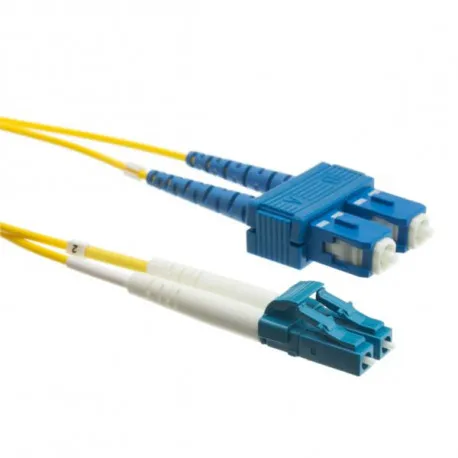 nfo patch cord, lc upc-sc upc, singlemode 9 125, g.657a2, duplex, 1m - slika 1