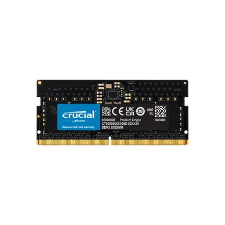 RAM SODIMM DDR5 64GB PC5-44800 5600MT/s CL46 1.1V Crucial - Umag