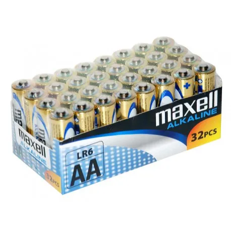 Maxell alkalne baterija LR-6/AA, 32 komada - Umag