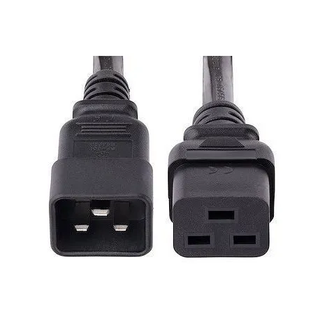 naviatec power cable - iec c19 to iec c20, black, 3m - slika 1