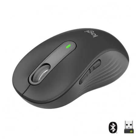 Logitech Signature M650 L Wireless, Mouse (graphite, size L, Chromebook certified) - Umag