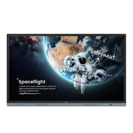benq 65 inches with wi-fi dongle with gr 128g interactive flat panel for education black 9h.f9atk.de5 - slika 1