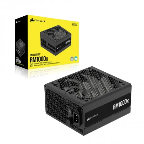 napajanje corsair rm1000x, 1000 wattatx 3.1, cybenetics gold certified, fully modular - slika 1