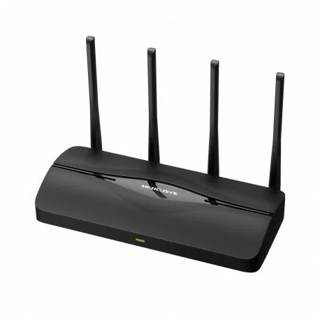 mercusys be3600 bežični usmjerivač (duali-band wi-fi 7 router) 688mbps/2880mbps (2.4ghz/5ghz), 802.11be/ax/ac/a/b/g/n, 3×g-la - slika 1