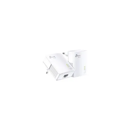 TP-Link AV1000 Powerline Starter Kit, Broadcom, 1 Gigabit Port, 1000Mbps Powerline, HomePlug AV, New - Umag