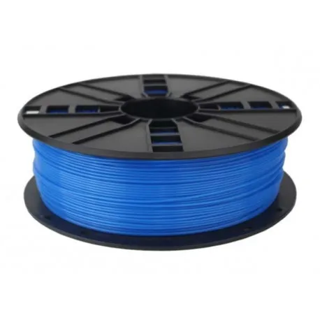gembird pla filament for 3d printer, fluorescent blue, 1.75 mm, 1 kg - slika 1