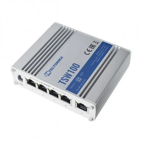 Teltonika TSW100 Teltonika TSW100 Industrial unmanaged switch - Umag